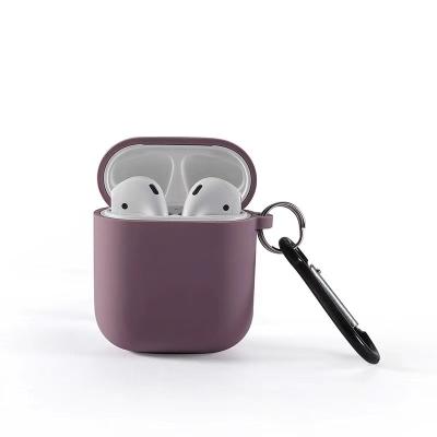 China Protective Earbuds Earphone Case For Apple AirPod 1/2 Case Silicone Protective Cover For AirPods Pro Case With Key Chain for sale