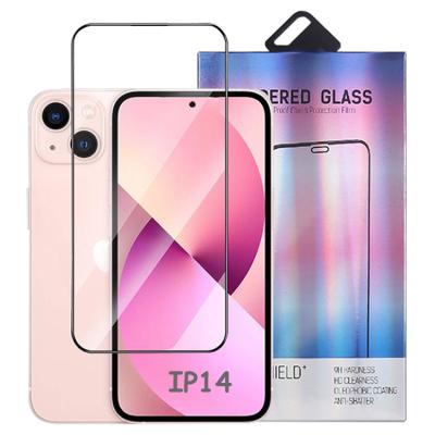 China Mobile Phone Protect Easy Applicator 9H Glass Screen Protector Glass Film For iPhone 13 Screen Protector for sale