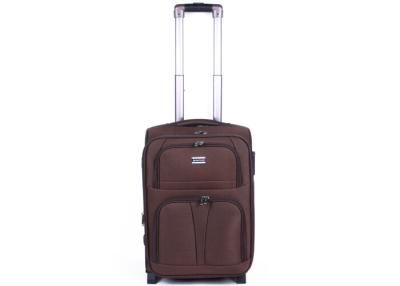 China Aluminum trolley system EVA Trolley Case 2 wheel suitcase 20 inch with top and side handle for sale