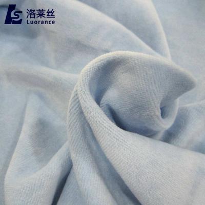 China Warm Blend CVC 80% Cotton 20% Polyester Cotton Velvet Fabric Shrink-Resistant For Garment for sale