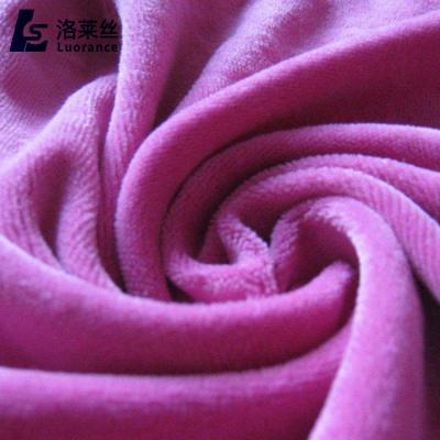 China Hot Sale Organic Bamboo Cotton Velvet Fabric Shrink-Resistant for sale