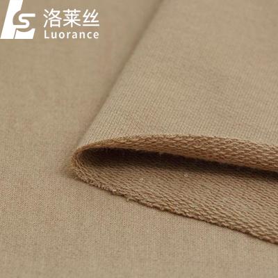 China Wholesale Flame Retardant 100 French Terry Cotton Line Knitted Fabric For Pants for sale