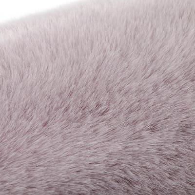 China Auto Upholstery Faux Fox Fur Fabric Plush Roll Wrapping for sale