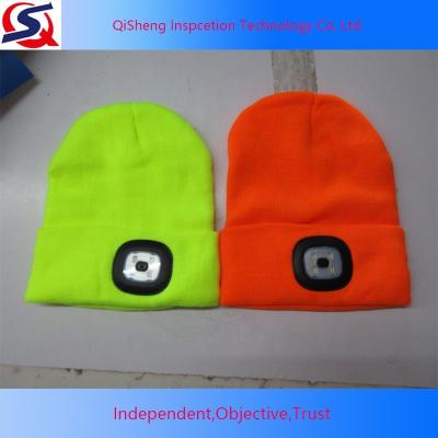 China FRI LED Beanie Hat Product Inspection Service YiWu Third Party Company/product inspection service trade assurance service for sale