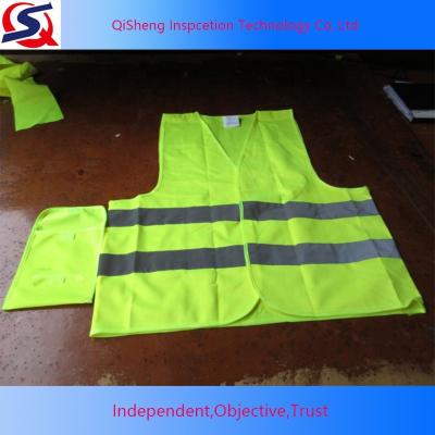 China FRI Reflective Vest Product Inspection Service Third Party Company in China Quality Inspection Service in China for sale