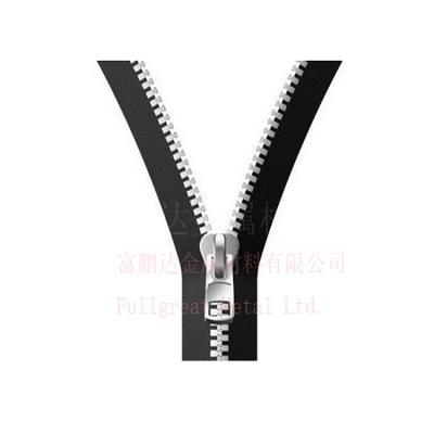 China Best Non Magnetic Selling Non Magnetic Stainless Steel Zipper Teeth Top And Bottom for sale