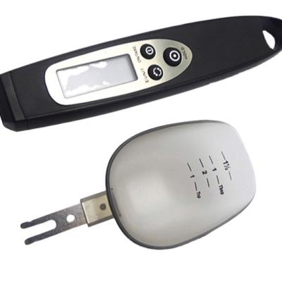 China Weight Measuring High Quality 300g/0.1g Ultrathin Kitchen Digital Spoon Electronic Scale with LCD Display for sale