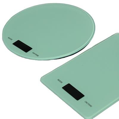 China WITH LID Accept Custom Large Order Welcome Tempered Glass Digital Multifunctional Food Weighing Scale For Kitchen for sale