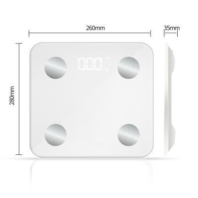 China Health Care Digital Body Scale Power Battery Tempered Type Gym Bathroom Health Feature Weight Material Original Professional Health for sale