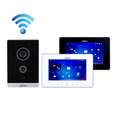 China DA HUA Smart Home Two Way KTW01 Doorbell Camera Wifi Apartment 1080p IP Door Phone Audio Wireless Video Intercom for sale