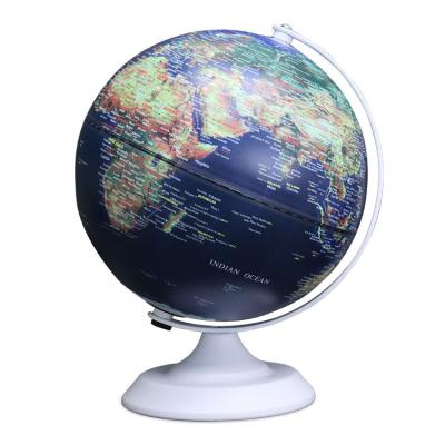 China Art Deco 3Ocm World Globe Illuminated AR Globe with Stand Educational LED Augmented Reality Earth Globe for Kids Learning PC-1249LM for sale