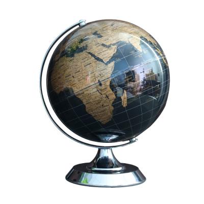 China Art Deco 25cm World Globe Illuminated AR Globe with Stand Educational LED Augmented Reality Earth Globe for Kids Learning PC-1049G7 for sale