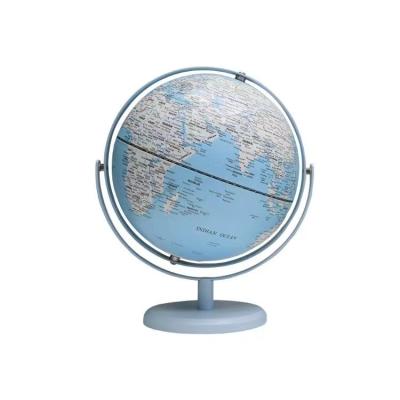 China Art Deco 8 Inches 20Cm World Map Globe Lamp Large With Stand For Kids Learning for sale