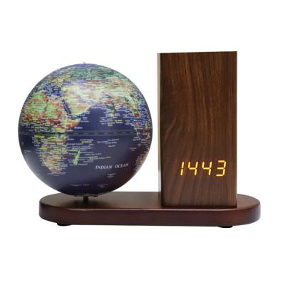 China Art Deco 13cm World Globe Illuminated AR Globe with Stand Educational LED Augmented Reality Earth Globe for Kids Learning PC-516HM for sale