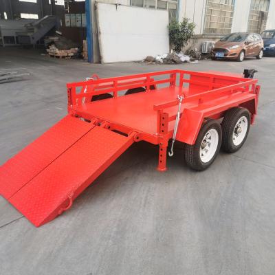 China Car Trailer Excavator Trailer Tail Plate Engineering Professional Trailer for sale