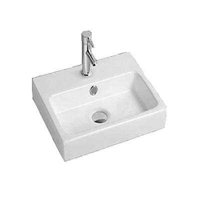 China Cheap Viable White Art Table Top Stand Ceramic Bathroom Sink Wash Basin In China for sale