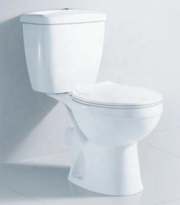 China Double-Flow China Supplier Sanitary Ware Bathroom Ceramic WC Two Piece Toilet for sale