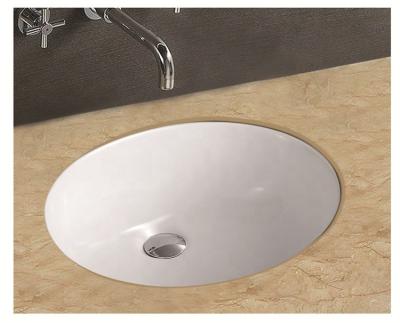 China Modern White Ceramic Best Quality Under Counter Basin Bowl for sale