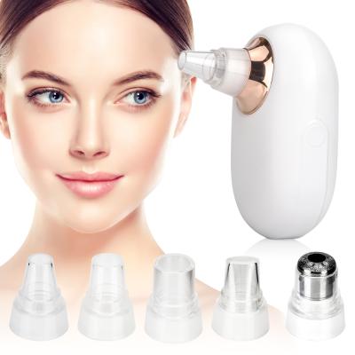 China Blackhead Remover Blackhead Remover Pore Vacuum USB Acne Removal Private Label Head Nose Refillable Strip Remover Facial Vacuum for sale