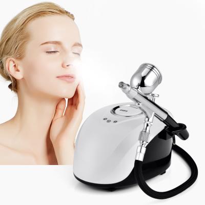 China Nourishing SPA Massage Sprayer Machine Nano Face Steam Water Oxygen Meter Portable Nebulizer For Face Beauty Equipment Facial Care Tools for sale