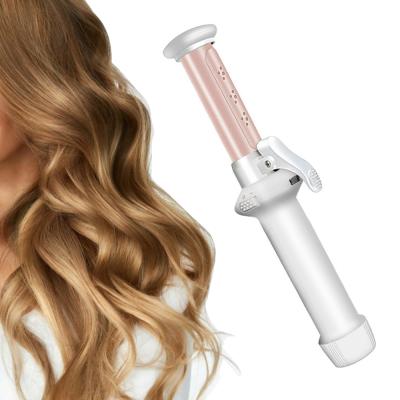 China Rechargeable Dry Sweaty Hair Styling Cordless Mini Ceramic Hair Curler Tools Portable Curling Iron for sale