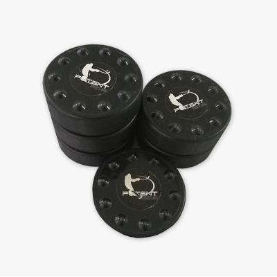 China Various Good Quality Nylon+rubber Rubber Ice Hockey Puck For Sport Practice for sale