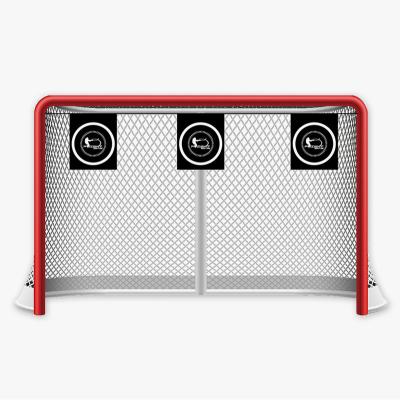 China PVC Customized Wholesale Good Quality Folding Hockey Goalie Shooter Guardian Targets for sale