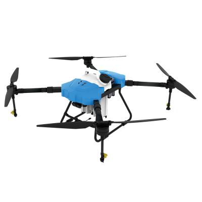 China Cheap Plug-in Detachable Frame Pesticide Tank Design 10L Structure Agriculture Spraying Drone With RTK And Camera For Wheat for sale