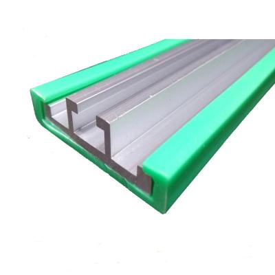 China Conveying Line Wear UHMWPE Mateirla Profile Plastic Conveyor Belt Components Conveyor Lateral Guide for sale