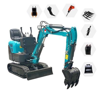 China Direct Construction Factory Supply Mini Crawler Excavator Bulldozer Mini Excavator Digging Excavator With Attachment for sale