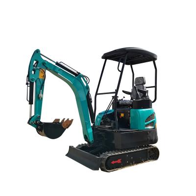 China Hotels Factory Price Crawler New Small Mini 1 Ton Micro Hydraulic 1.8ton 2 Ton Excavator For Sale for sale