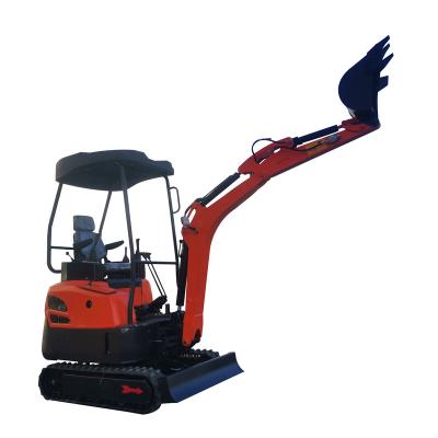 China Hotels 1800kg Ton Mini Excavator Backhoe Hydraulic 1.8 Ton Mini Digger For Sale for sale