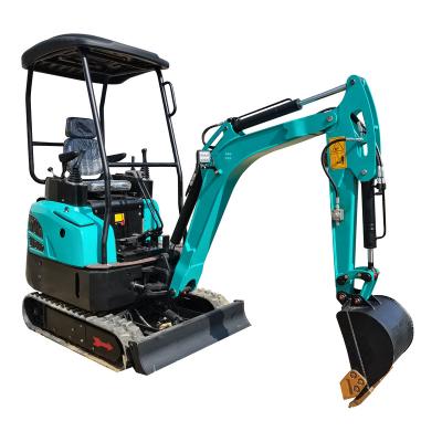 China Hotels High Efficiency Comfortable Operation 1.8ton Small Digger Mini Excavator With Kubota Engine for sale