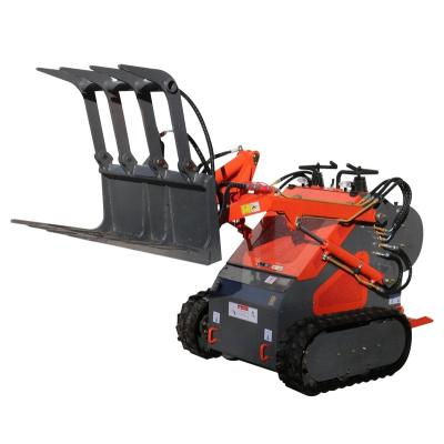 China Wheeled Farms CE Certification Mini Skid Steer Loader For Sale Garden Agriculture And Orchard for sale