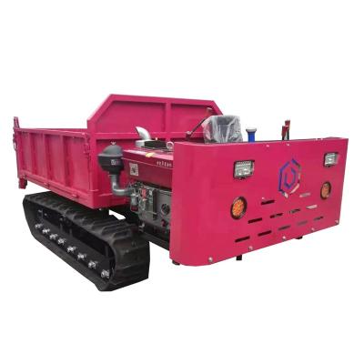 China Factory Price Agriculture 1t 2t 3t 4t 5t Rubber Track Crawler Carrier Vehicles For Sale > 8L for sale