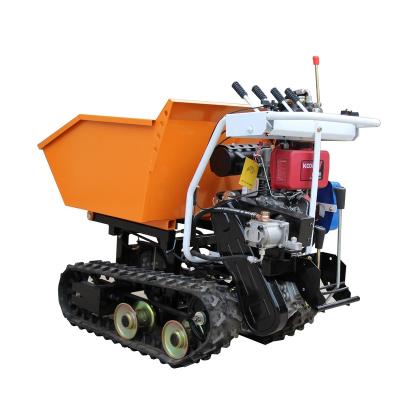 China Chinese Suppliers Small Mountain Crawler Truck Durable Agricultural Rubber Crawler Carrier Vehicle > 8L for sale