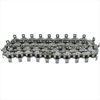 China Construction Material Stores 08B-1-K1 Simplex Pitch Conveyor Chain A Series Attachments Rural Engineering Transmission Roller Short Chain for sale