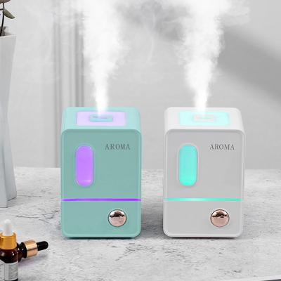 China Aromatherapy + Wholesale Custom Luxury Mini Air Freshener USB Humidifier Machine Led Light Electric Smart Ultrasonic Essential Oil Air Aroma Fragrance Diffuser for sale