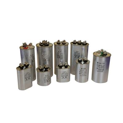 China Air Conditioner Compressor Start Capacitor Whirlwind AC Motor Film Capacitor 370V Cbb65 Air Conditioner Capacitor for sale