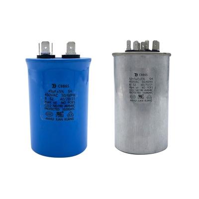 China Air Conditioner Compressor Start Capacitor Capacitor Cbb65 Compatible For GE Electrolux Swirl AC Motor Wholesale Run Capacitor for sale