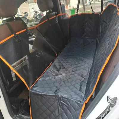 China Stocked Anti-dirty Pet Supplies Black Car Seat Cover Durable Protective Front Seat Mat Dog Car Seat Cover Wholesale for sale