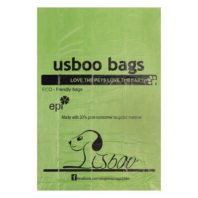 China Lovely Stocked Portable Wholesale Dog Poop Bag Made With 30% Mail Consumer Recycled ECO-Friendy Material Bags for sale