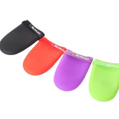 China Stocked in Taotaopets Running Outdoor Dog Shoes Non-slip Pet Shoes Amazon Hot-selling Reusable Silicone Pet Shoes for sale