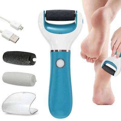 China Durable+waterproof+reusable Foot File Electronic Dry Regular Coarse Coarse Head (Blue/Pink) With Diamond Crystals From Feet Removes Hard Dead Skin for sale