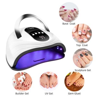 China Dropshipping Hottest Product Dropshipping LED Gel Nail Dryer 120w Nail UV Lamp Fast Curing UV Gel Nail Curing Lamp Light Dryer White Color Led UV Lamp for sale