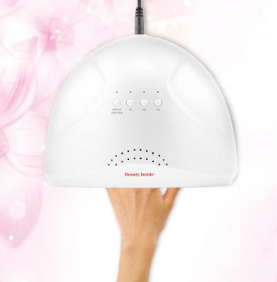 China Nail Art Beauty Dropshipping High Quality Gel Polish Dryer 48w Rechargeable UV Led Nail Lamp For Manicure Pedicure 3D Prints UV Resin for sale