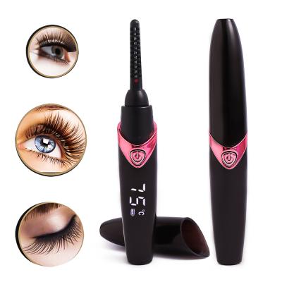 China Heated Heated Eyelash Curler For Women Professional Electric Eyelash Curler LCD Display 10S Fast Heating 24h Lasting Curling for sale