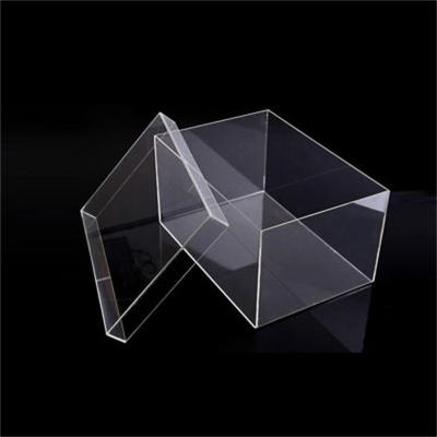 China Small Acrylic Or Customized Acrylic Plastic Display Box With OPEN Acrylic Cylinder Lid for sale