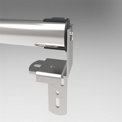 China Modern Security Popular Designs Concealed Aluminum Door Closer for sale