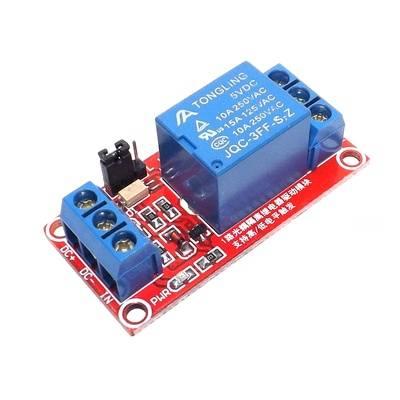 China Red N/A5 NYXDZ version 1 relay module with optical coupler isolation supports 5V9V12V24V trigger high and low level expansion board for sale